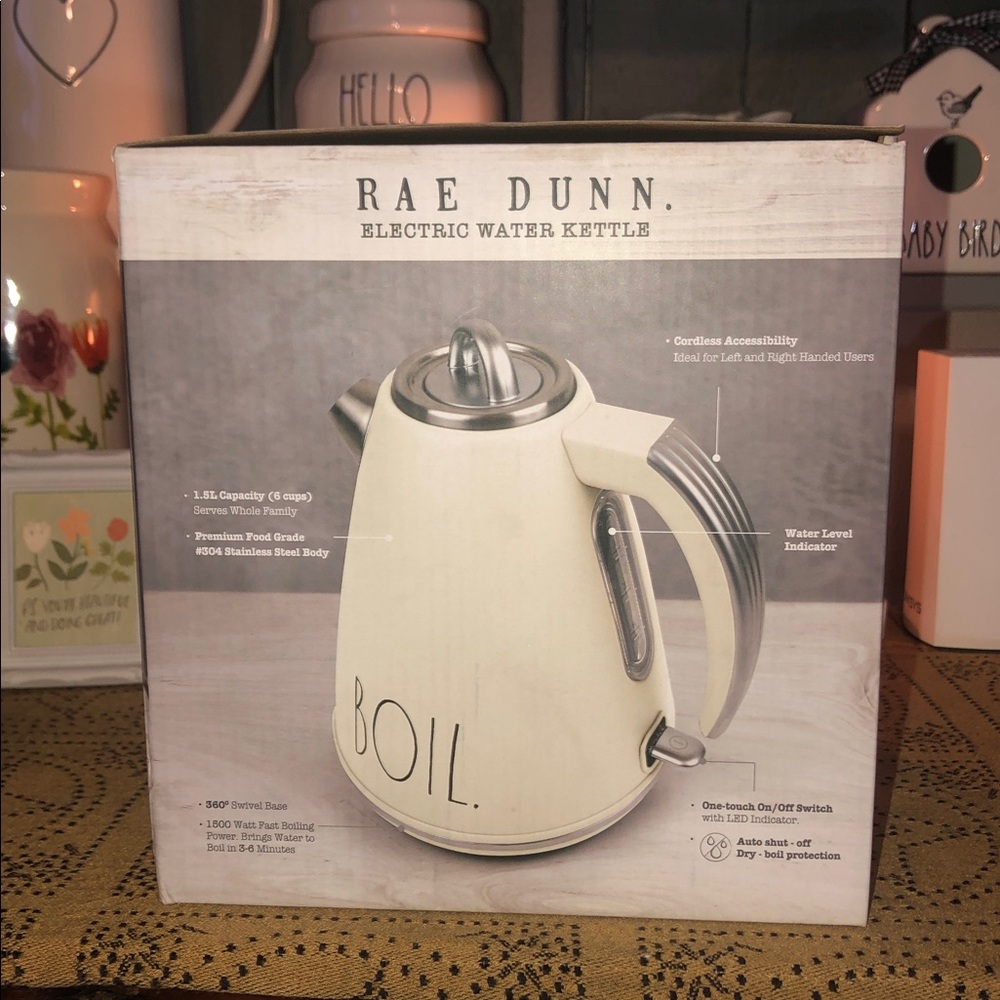 Rae Dunn BOIL Electric Water Kettle - Picture 4 of 9